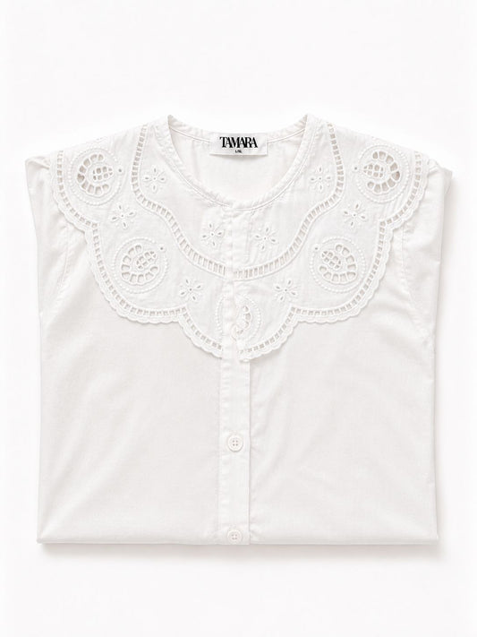 Ivory Petal Shirt
