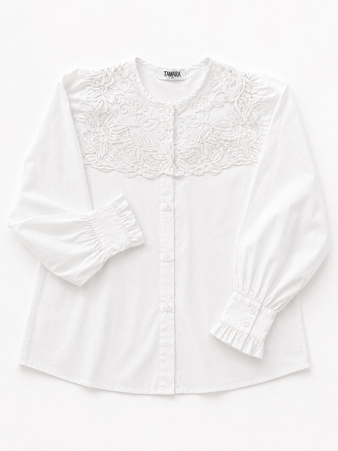Ivory Bloom Shirt