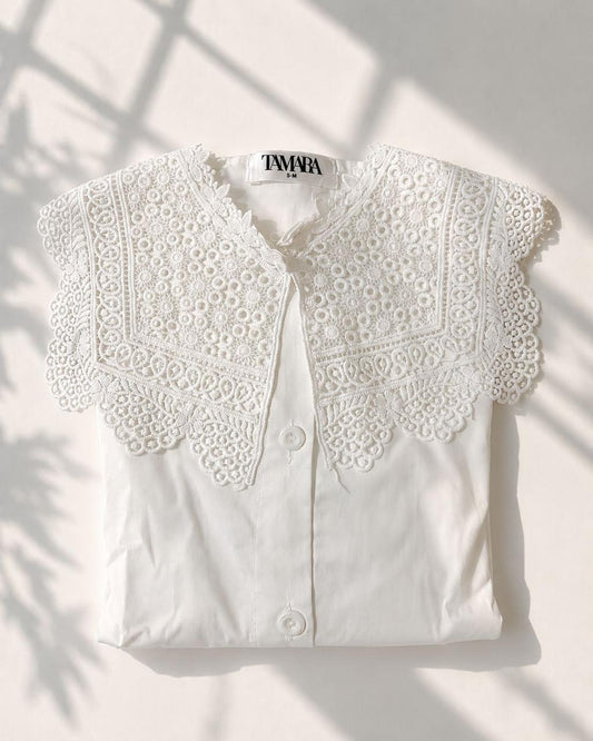 Ivory Lace Shirt