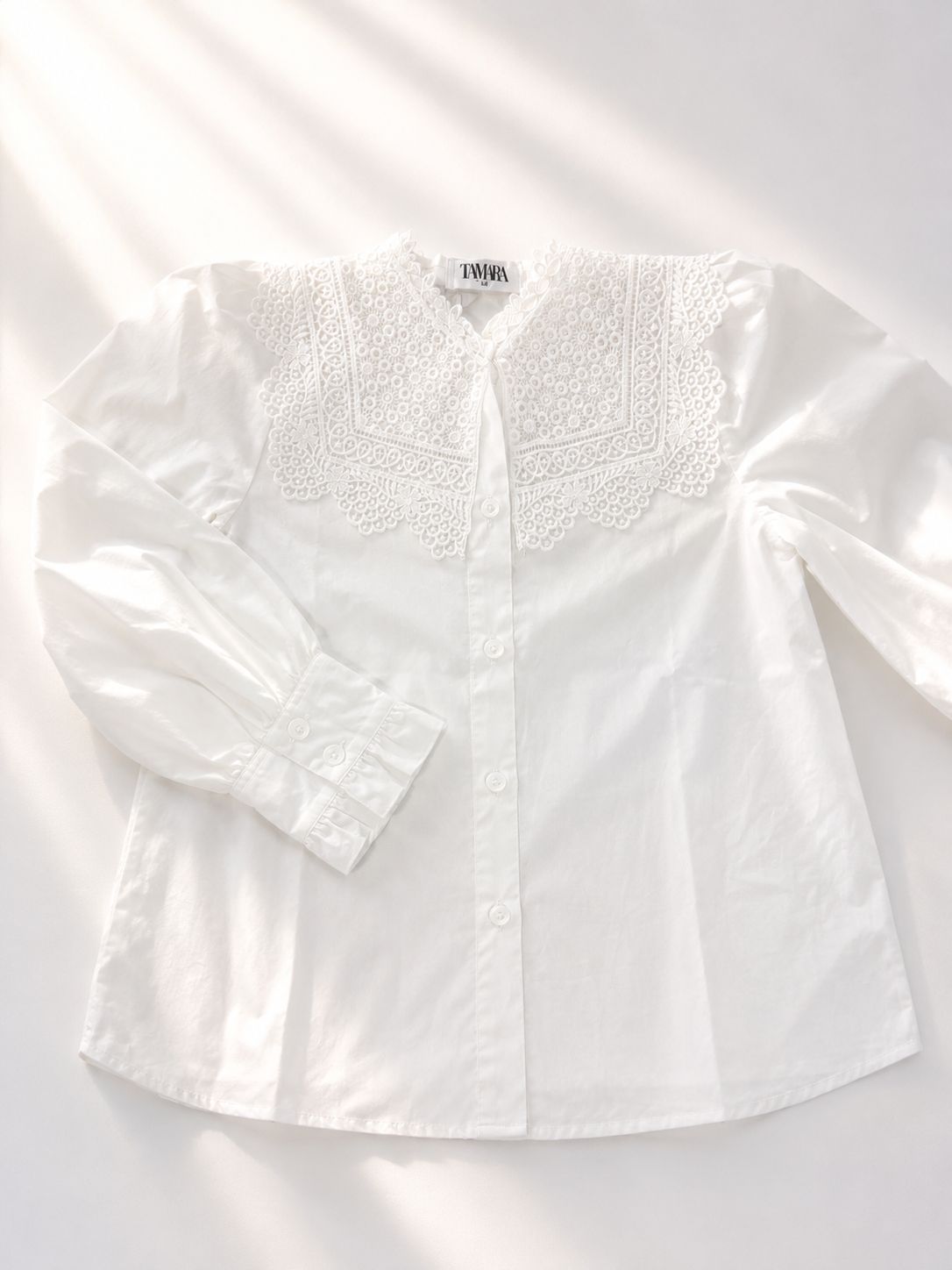 Ivory Lace Shirt