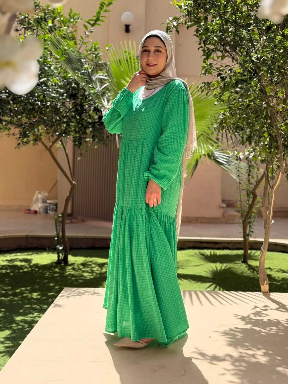 Tamara Emerald Dress