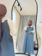 Tamara Soft Denim Printed Dress without shirt