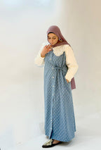 Tamara Soft Denim Printed Dress without shirt