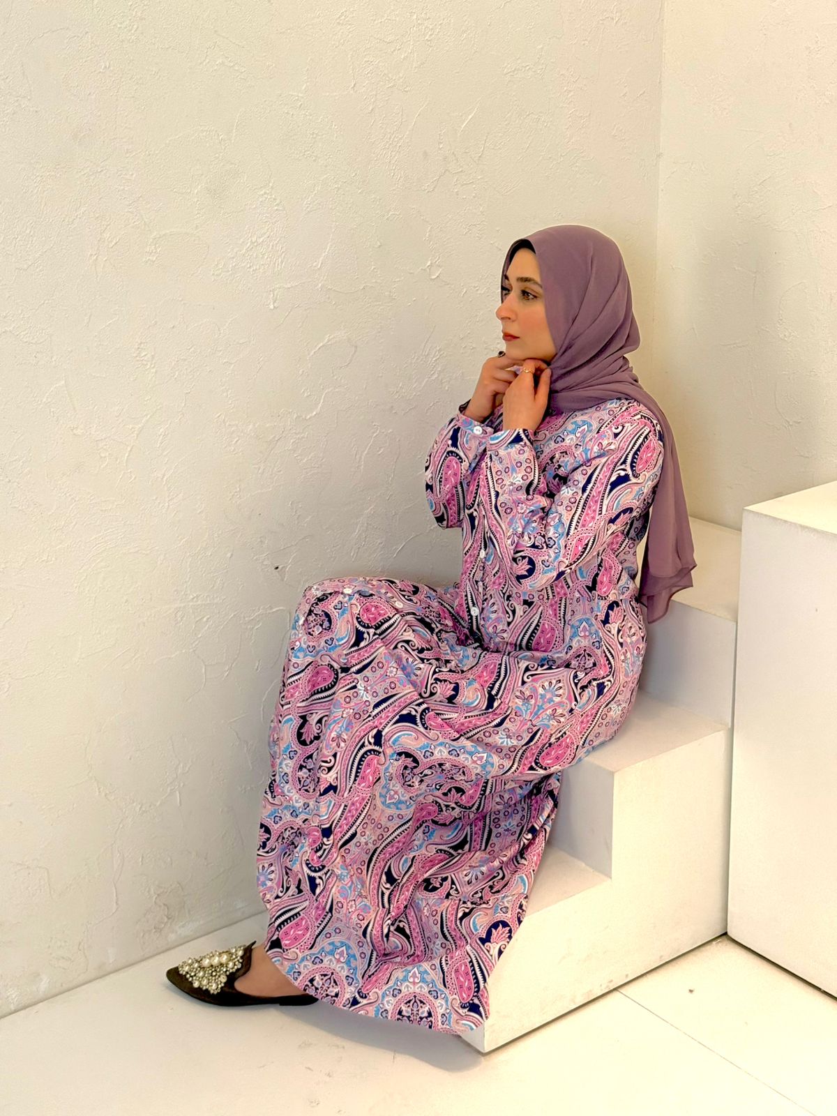 Tamara Paisley Dress