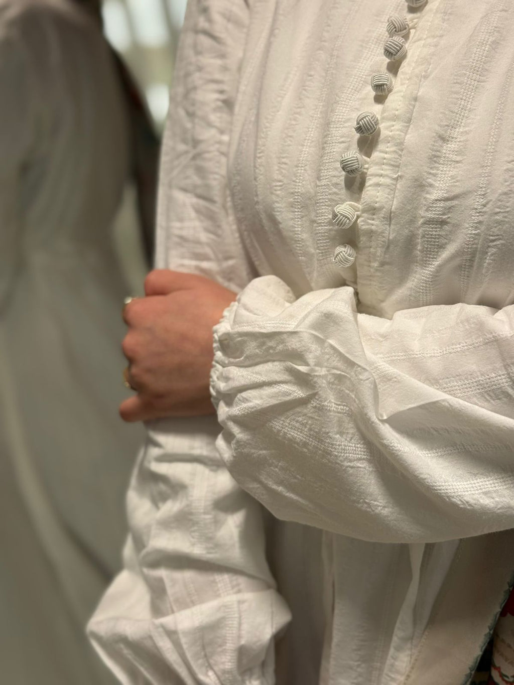 Tamara Ivory Belted Dress