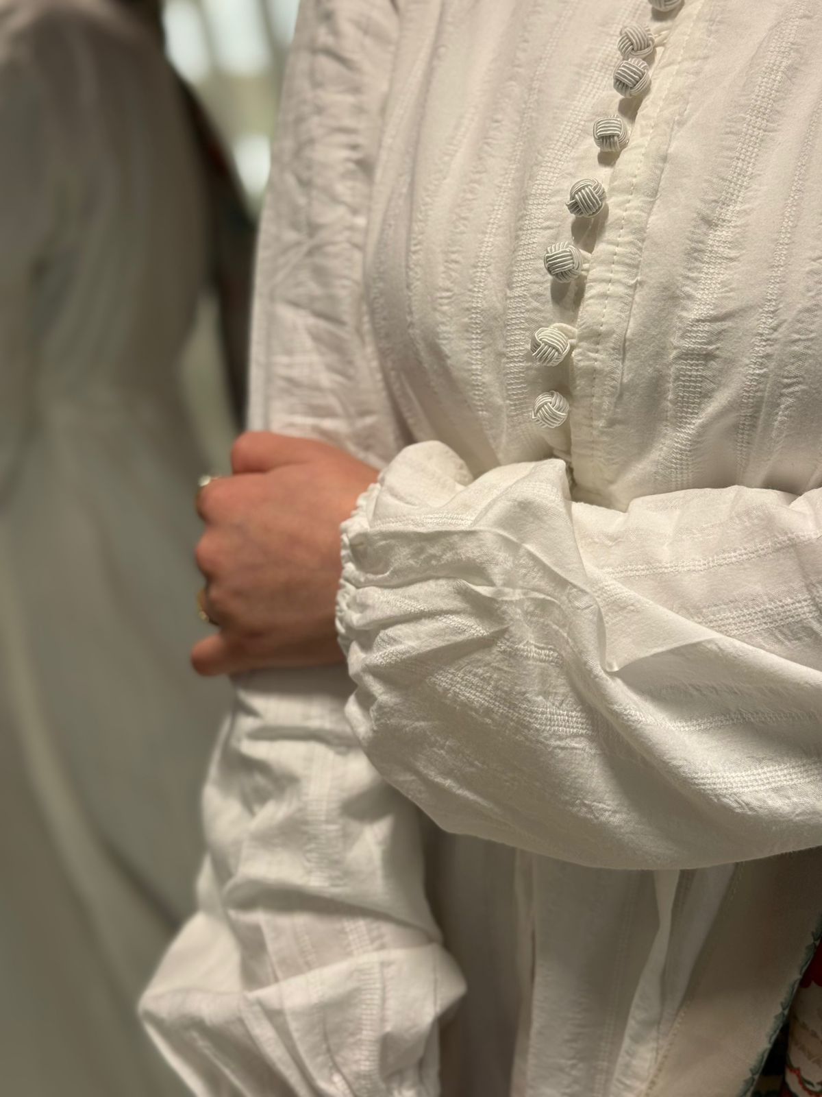 Tamara Ivory Belted Dress