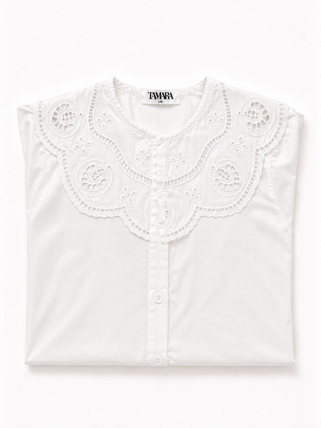 Ivory Petal Shirt
