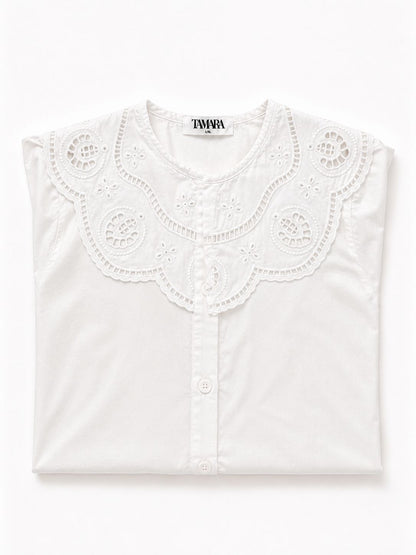 Ivory Petal Shirt