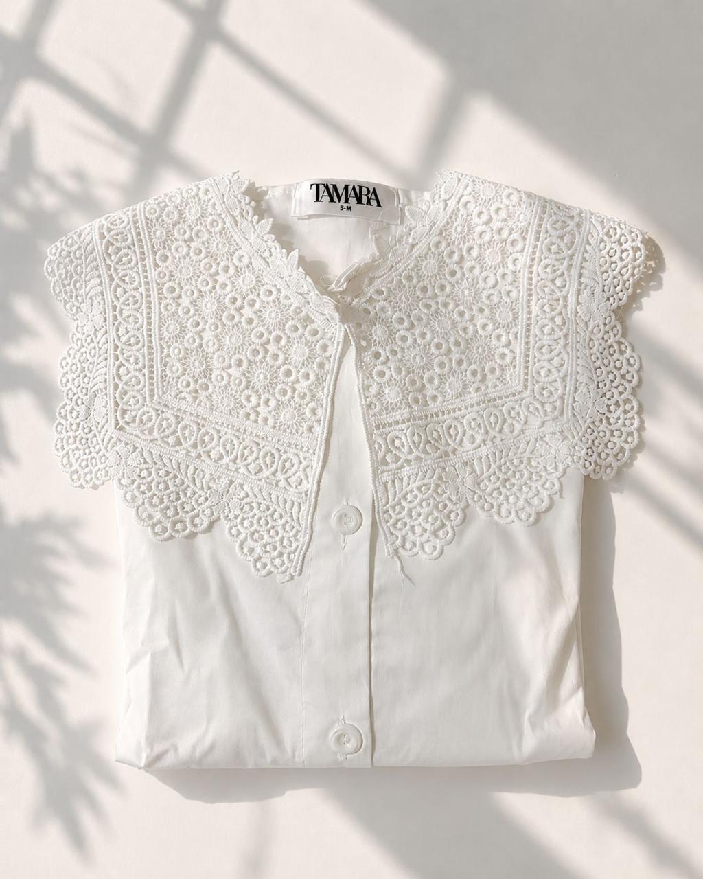 Ivory Lace Shirt