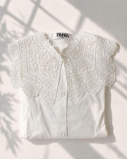 Ivory Lace Shirt