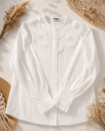 Ivory Petal Shirt