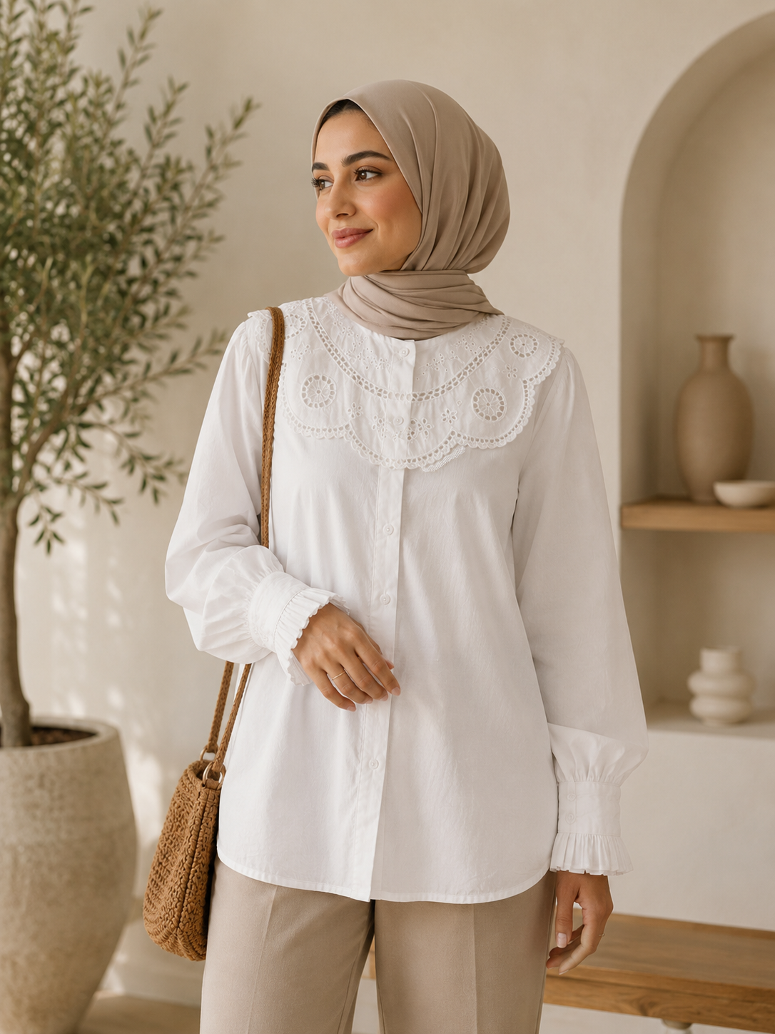 Ivory Petal Shirt