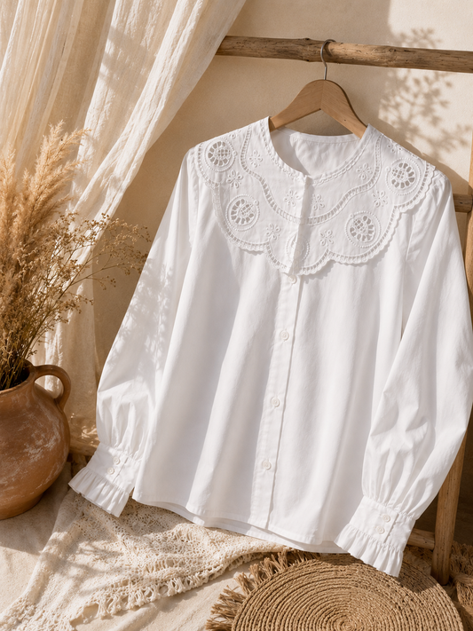 Ivory Petal Shirt