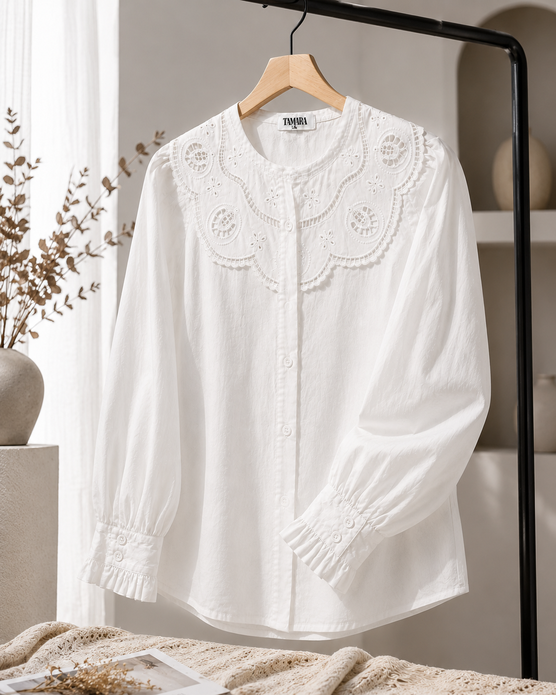 Ivory Petal Shirt