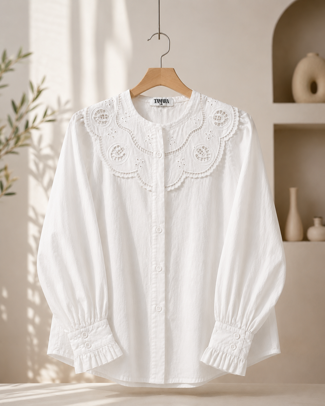 Ivory Petal Shirt