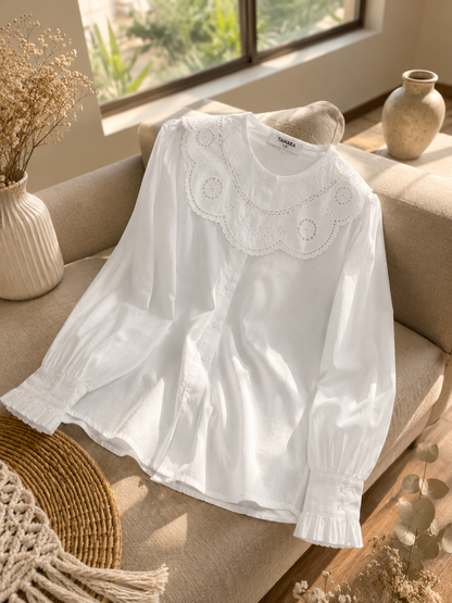 Ivory Petal Shirt