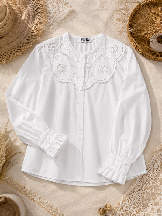 Ivory Petal Shirt