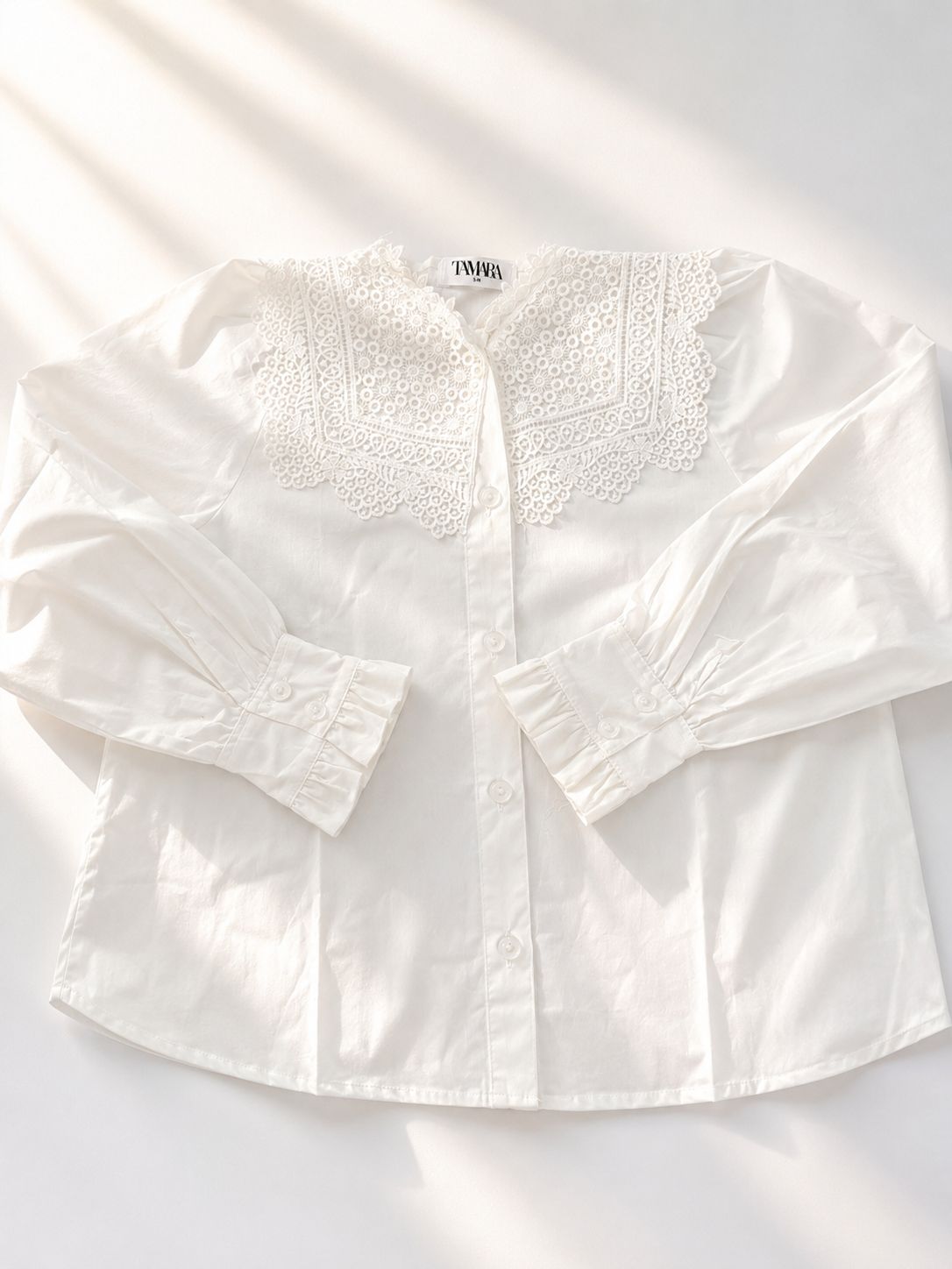Ivory Lace Shirt