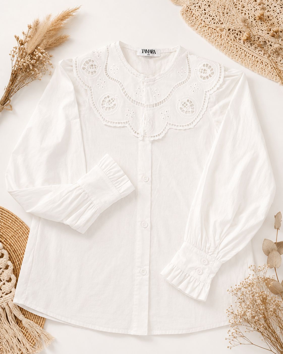Ivory Petal Shirt